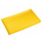 Polyethylene Tray - 22 Gallon Undercounter & 23 Gallon Under Fume Hood - Yellow