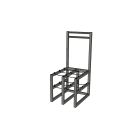 6 Cylinders (2x3) - Barricade - Process Station - Gas Cylinder Rack