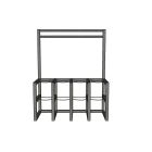 8 Cylinders (4x2) - Barricade - Process Station - Gas Cylinder Rack