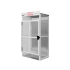 15 Cylinders - Large Tanks - Outdoor - Vertical Storage - Steel & Mesh - Gas Cylinder Cage
