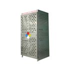 12 Propane Tanks (20 LB) - Outdoor - Vertical Storage - 2 Shelves - Laser Cut Aluminum - Gas Cylinder Cage
