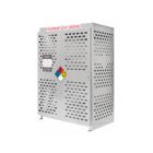 18 Propane Tanks (20 LB) - Outdoor - Vertical Storage - Laser Cut Aluminum - Gas Cylinder Cage