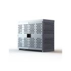 12 Propane Tanks (33 LB) - Outdoor - Horizontal Storage - 2 Doors - Laser Cut Aluminum - Gas Cylinder Cage