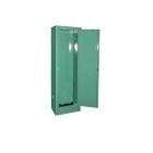 2 Cylinders - Oxygen & Medical Gases (D,E Tanks) - Manual Close - Cylinder Storage Cabinet
