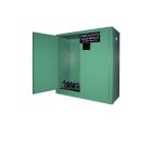24 Cylinders - Oxygen & Medical Gases (D,E Tanks) - Fire Lined - Manual Close - Cylinder Storage Cabinet