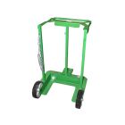 1 Cryogenic Tank (20" Dewar) - Green - Gas Cylinder Dolly
