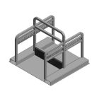 12 Cylinders - Caddy Gas Cylinder Pallet