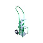 1 Cylinder - Green - Gas Cylinder Lifting Hand Truck