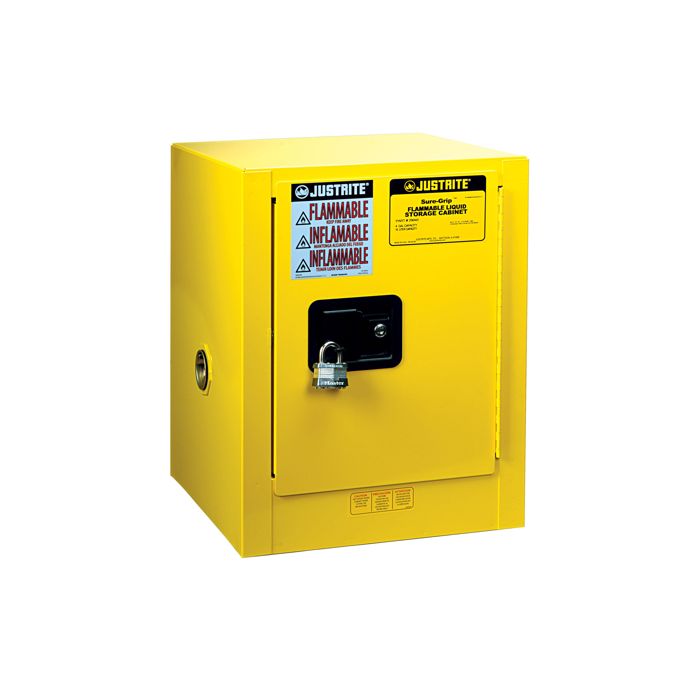 4 Gallon - Countertop - Manual Close - Flammable Storage Cabinet