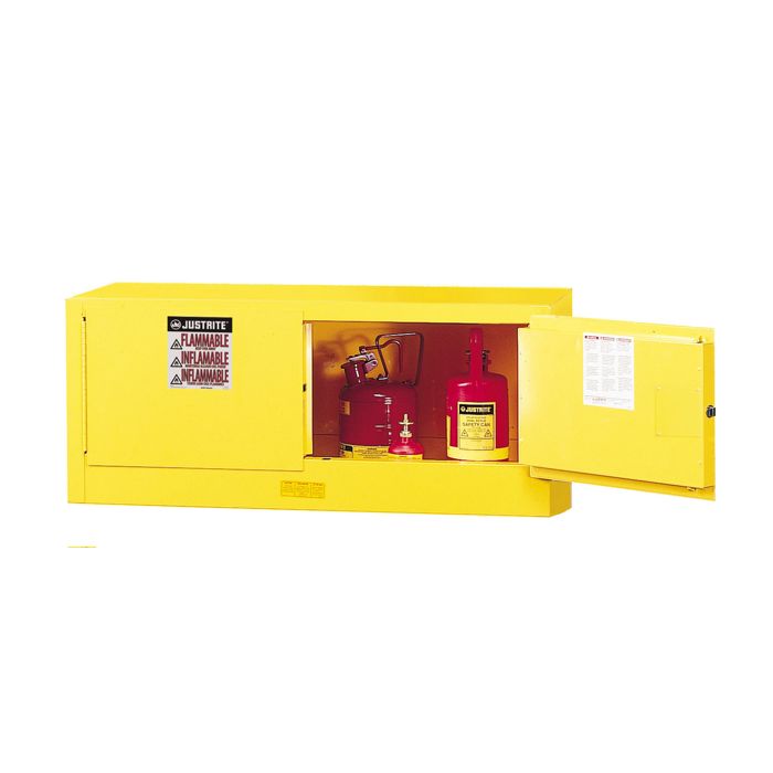 12 Gallon - Piggyback - Manual Close - Flammable Storage Cabinet