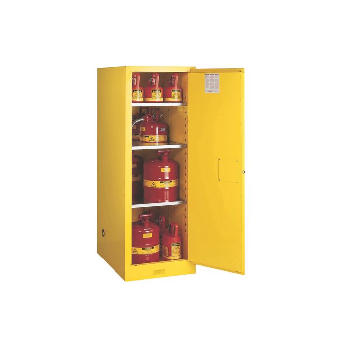 54 Gallons - Slimline - Self-Closing Door - Flammable Storage Cabinet