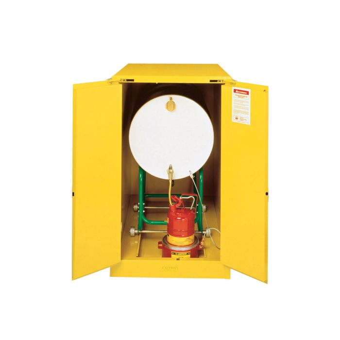 55-Gallon Drum x 1 - Horizontal Storage- Self-Closing - Flammable Storage Cabinet