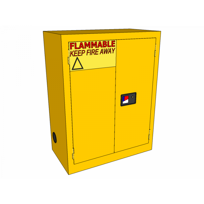 28 Gallons - Manual Close - Flammable Storage Cabinet