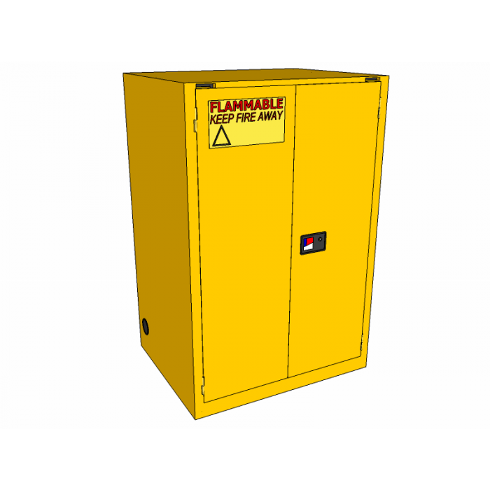 90 Gallon - Self-Closing Doors - Flammable Storage Cabinet