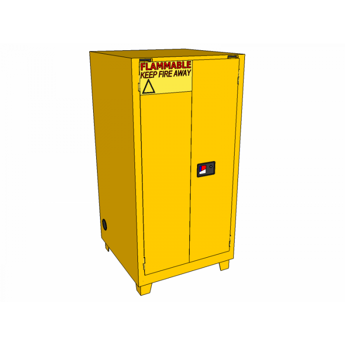 60 Gallons - Forklift - Self-Closing - 2 Shelf - Flammable Storage Cabinet