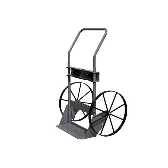 2 Cylinders - Steel Wheels - Welding Cart