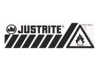 Haz-Alert Flammable Safety Band (at bottom) - Large