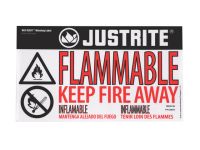 Haz-Alert Flammable Label - Small