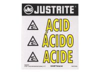 Haz-Alert Acid Label - Large