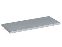 Steel Half-depth shelf for single 55 gallon vertical drum cabinets