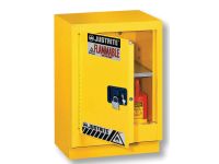 15 Gallon - Under Fume Hood - Left Hinge - Manual Close - Flammable Storage Cabinet
