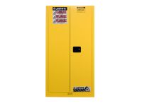 55-Gallon Drum x 1 - Vertical Storage - Self-Closing - Flammable Storage Cabinet