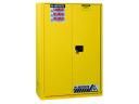 90 Gallons - Bi-Fold, Self-Closing Door - 2 Shelf - Flammable Storage Cabinet