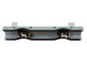 2 Cylinder - Bench Mount - Gas Cylinder Bracket