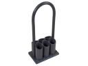 Bottle Carrier - Laboratory (LB) Size - PVC - 6 Bottles