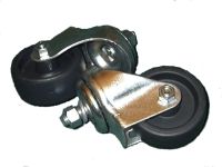 3 Inch Post Swivel Caster Set