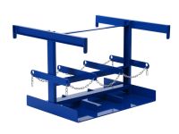 6 Tanks - Vertical Storage - Forkliftable - Propane Tank Rack