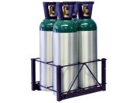 4 Cylinders - Oxygen & Medical (M60) -  Cylinder Rack