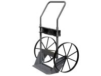 2 Cylinders - Steel Wheels - Welding Cart