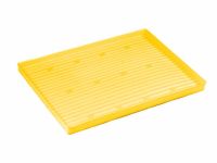 Shelf/Sump Polyethylene Tray - 12 & 15 gal Compac and 22 gal Slimline - Yellow