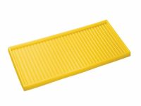 Polyethylene Tray for Cabinet Top - 17 gal Piggyback and all 2-door 30, 40 & 45 gallon - Yellow