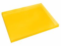 Shelf/Sump Polyethylene Tray - 90 gallon - Yellow