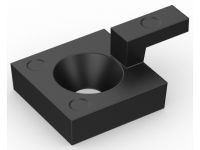 Small Floor Hooks With Screws and Plugs for Open Grid Workplace Floor Mat