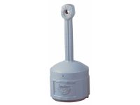 4 Gallon - Gray - Cigarette Disposal Receptacle - Outdoor Ashtray