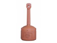 4 Gallon - Terra Cotta - Cigarette Disposal Receptacle - Outdoor Ashtray