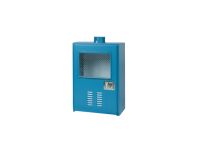 2 Cylinders - Small Bottles - Exhaust Vent - Gas Cabinet