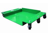 1 Cryogenic Tank (20" Dewar) - Low Profile - 6 Wheels - Gas Cylinder Dolly