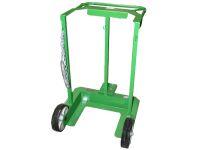 1 Cryogenic Tank (20" Dewar) - Green - Gas Cylinder Dolly