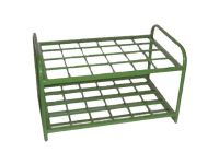 24 Cylinders - Oxygen & Medical Gases (D,E) - Green - Cylinder Rack