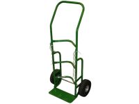 1 Propane Tank - Flat-Free Tires - Green - Cylinder Dolly