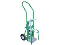 1 Cylinder - Green - Gas Cylinder Lifting Hand Truck