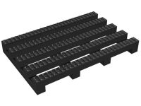 Open Grid - No Slip/Anti-Fatigue/Drainage - Heavy Duty - PVC - Workplace Floor Mat