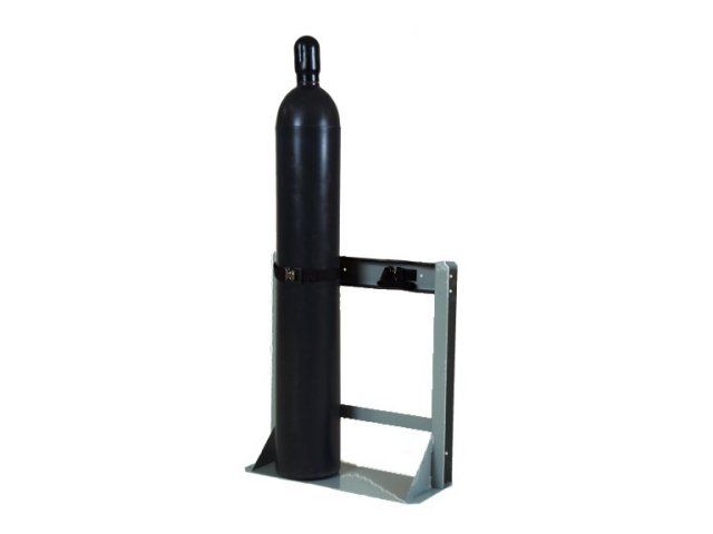 NEW First Safety Airgas G-275 2 Cylinder Steel Wall/Floor Stand w/ Chain Y99G275 