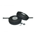10.5" Pneumatic Wheel and axle set for 1 or 2 Cylinder Hand Trucks