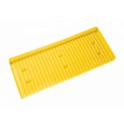 Shelf/Sump Polyethylene Tray - 17 gal Piggyback and all 2-door 30, 40 & 45 gallon - Yellow