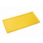 Polyethylene Tray for Cabinet Top - 17 gal Piggyback and all 2-door 30, 40 & 45 gallon - Yellow